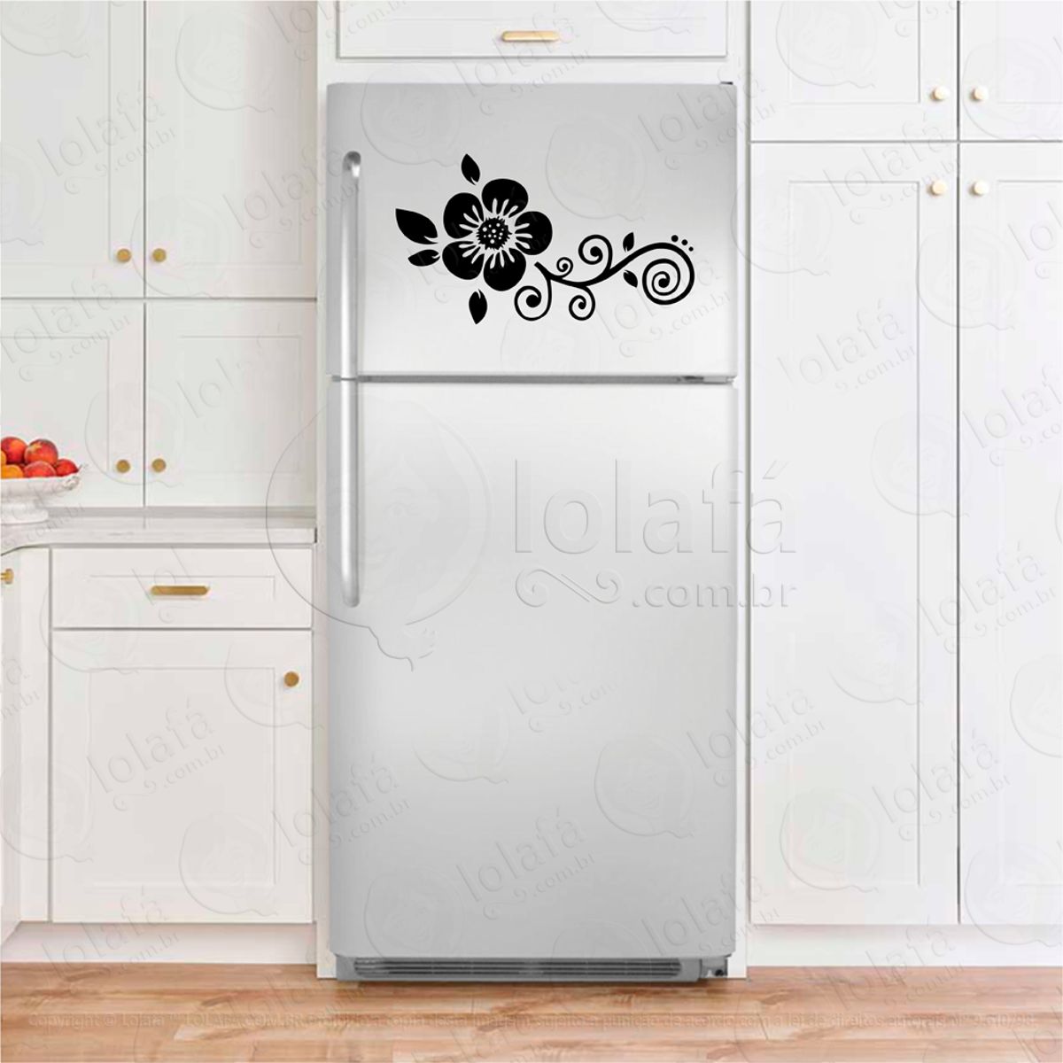 Flor Adesivo Para Geladeira Mod:250