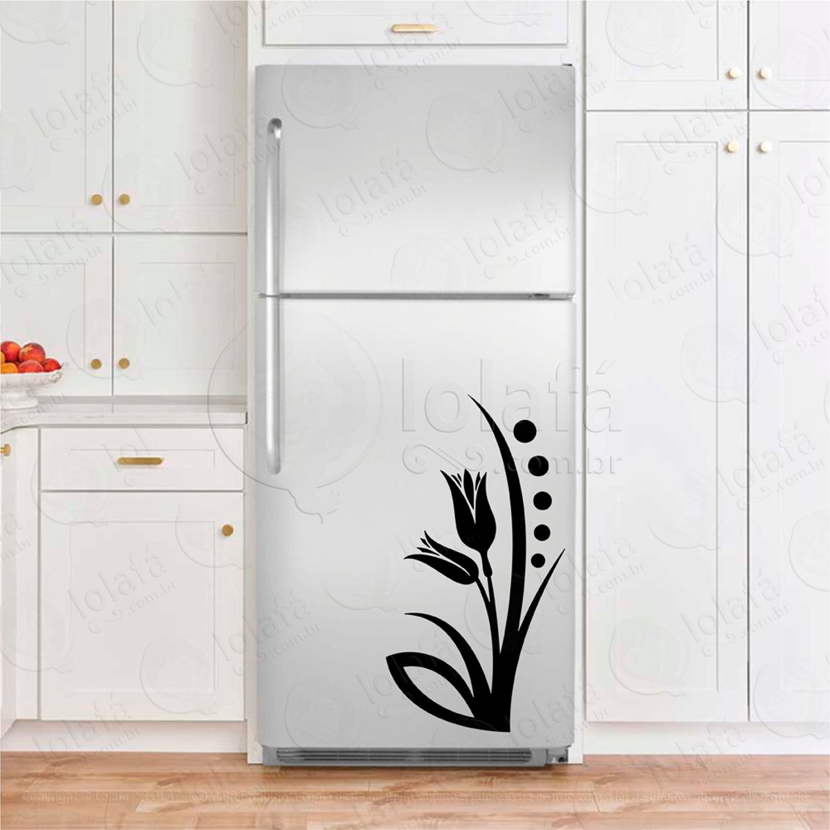 Flores Adesivos De Geladeiras Mod:256