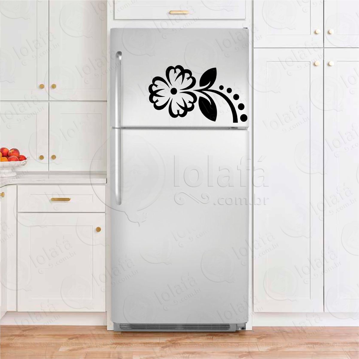 Flor Adesivo Geladeira Mod:257