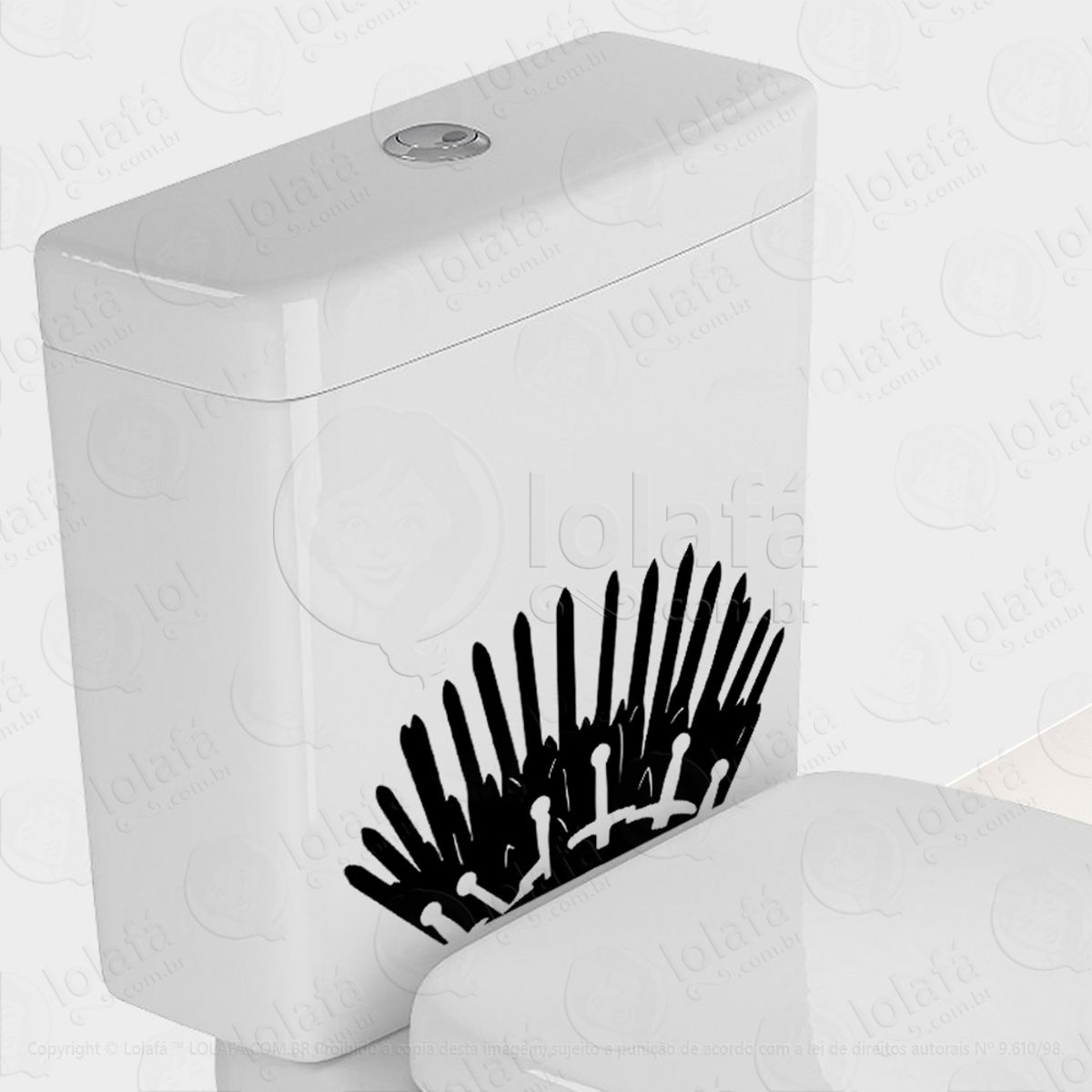 Trono Adesivo para Vaso Sanitário e Privada Mod:13