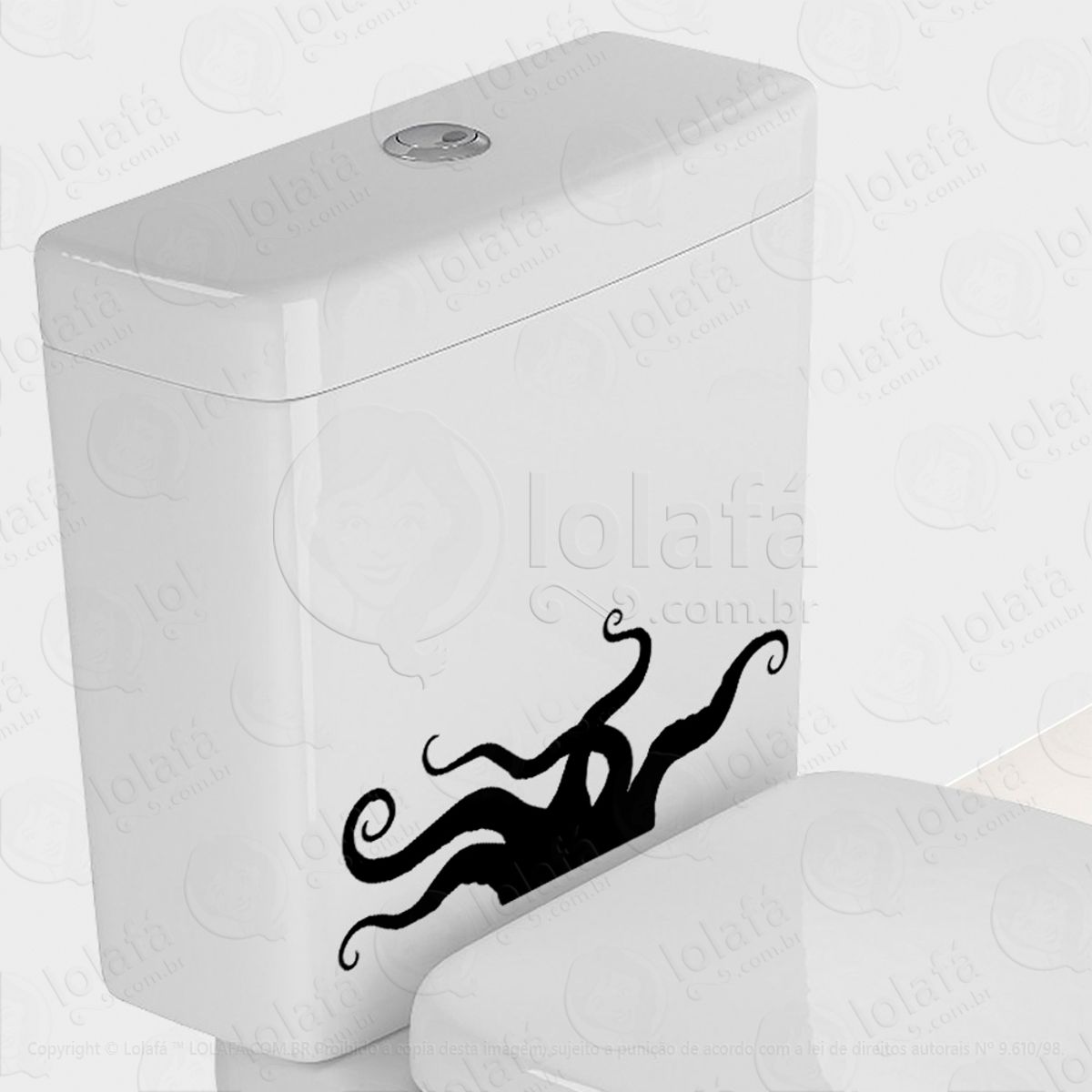Raízes Adesivo para Vaso Sanitário e Privada Mod:14