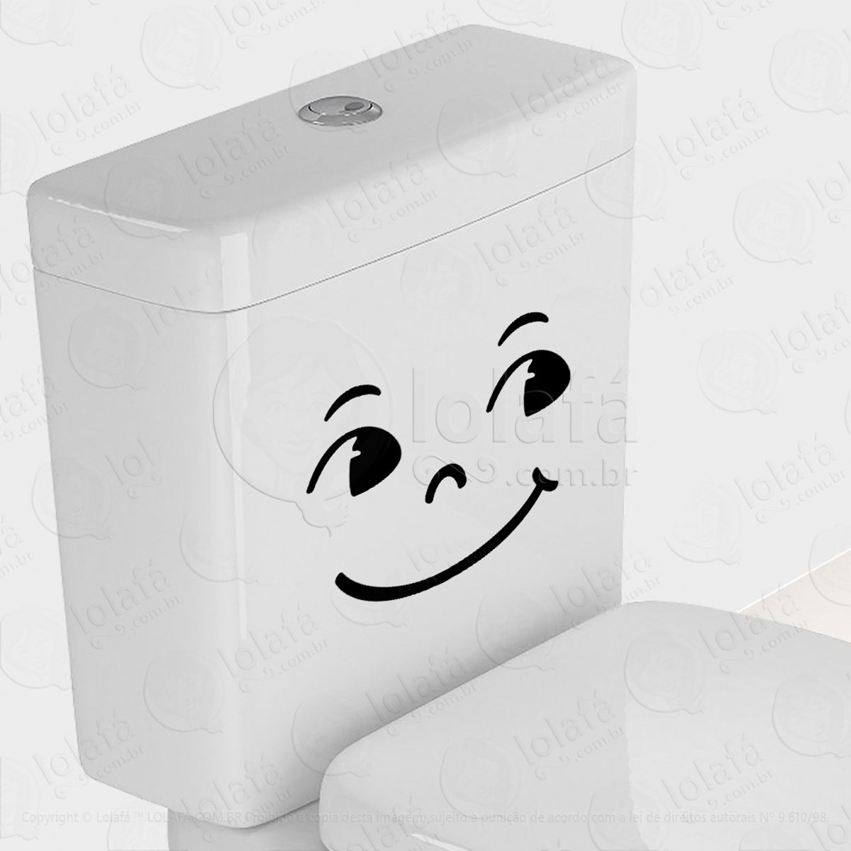 Rostinho Adesivo para Vaso Sanitário e Privada Mod:23