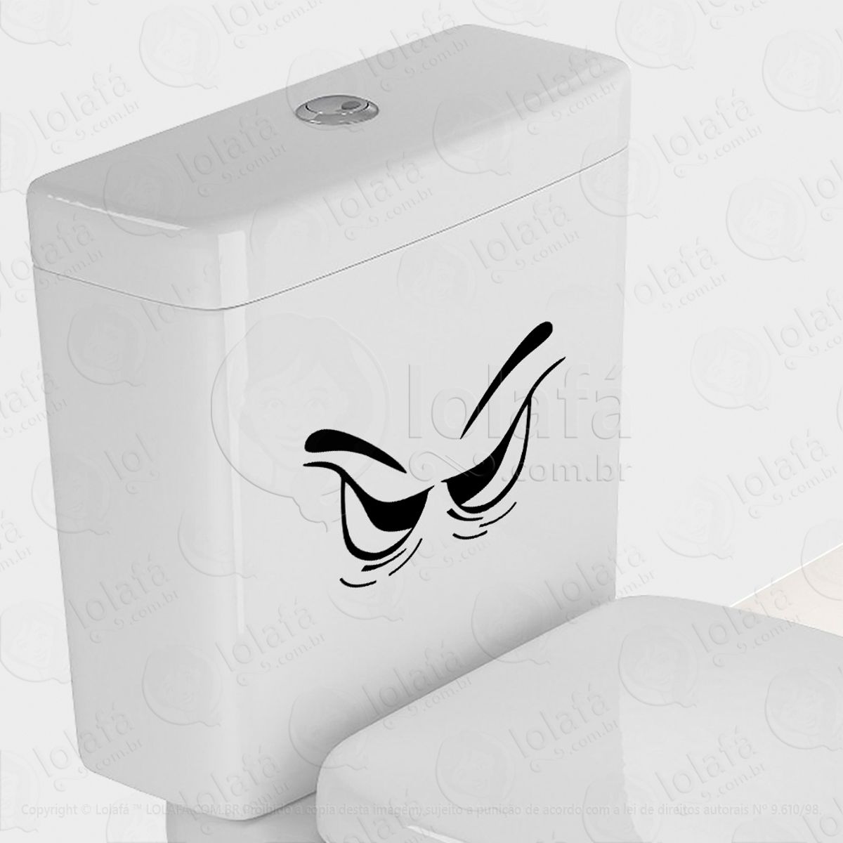Rostinho Adesivo para Vaso Sanitário e Privada Mod:29