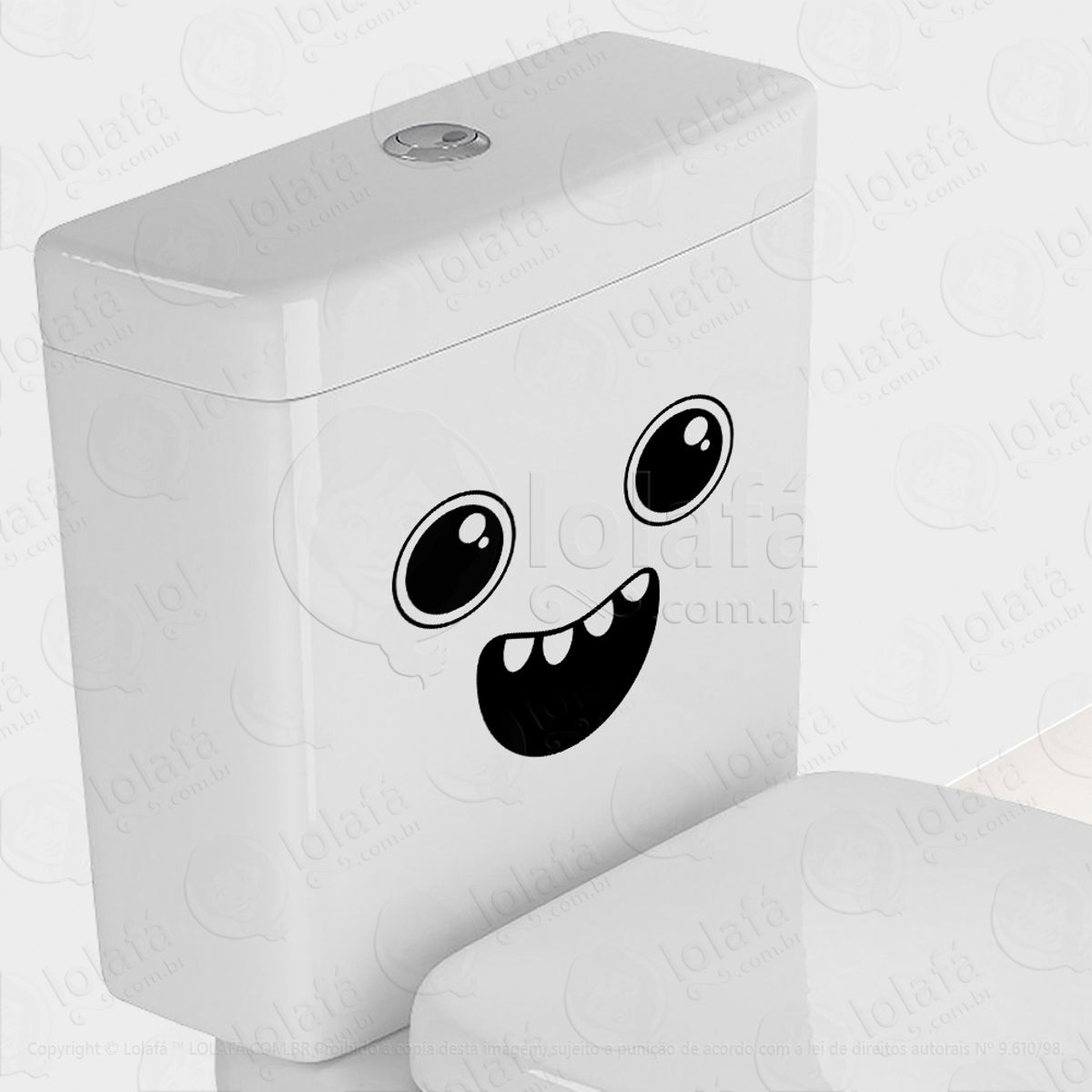 Rostinho Adesivo para Vaso Sanitário e Privada Mod:38