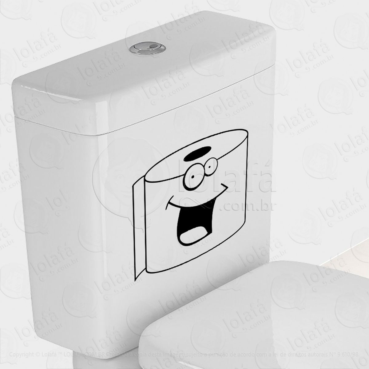 Papel Adesivo para Vaso Sanitário e Privada Mod:59
