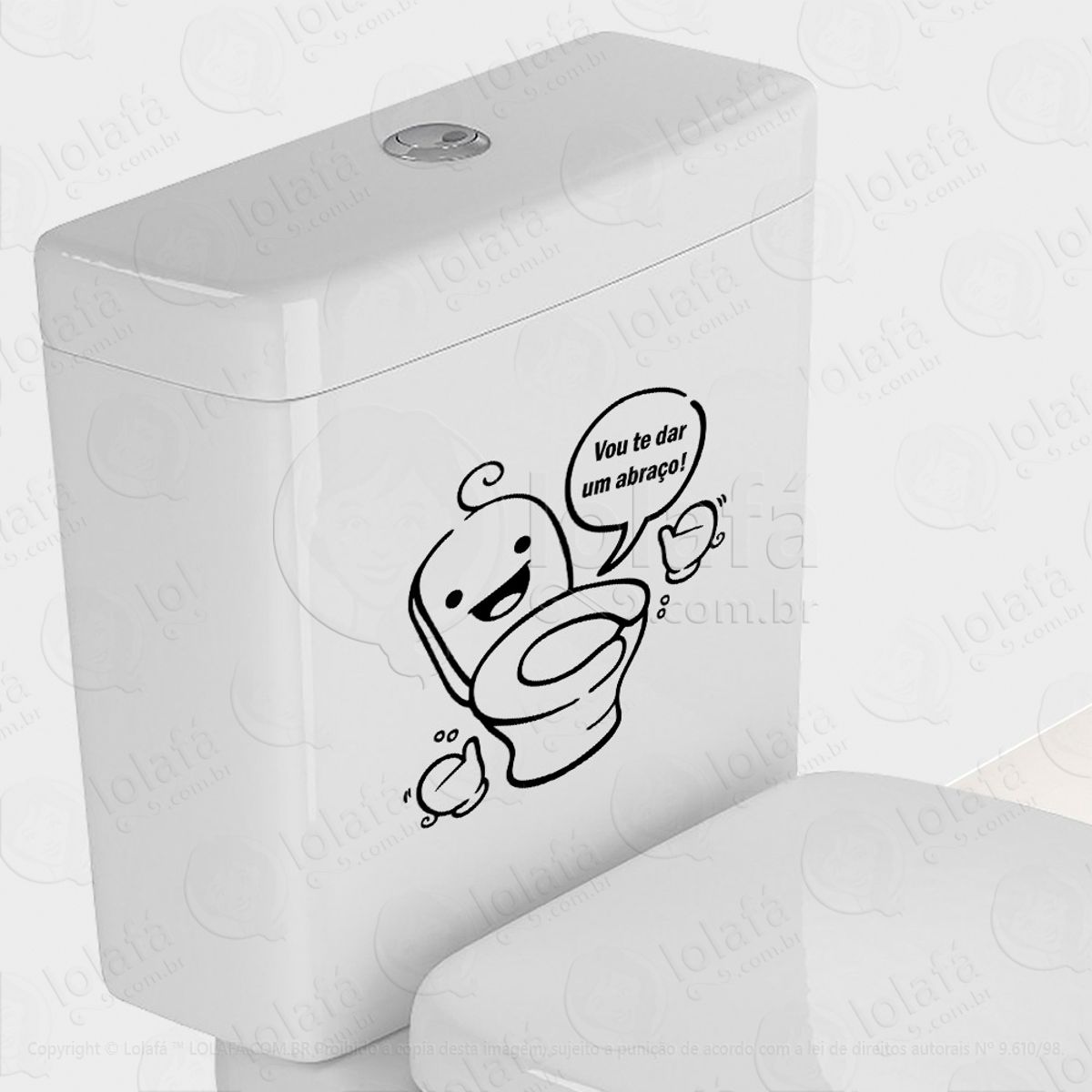 Privada Adesivo para Vaso Sanitário e Privada Mod:65
