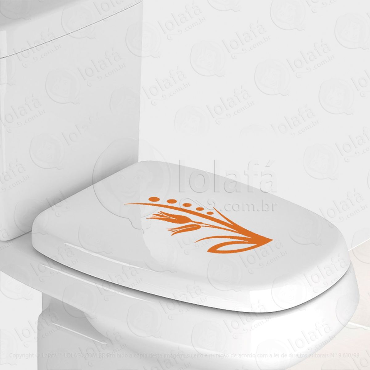 Flor Adesivo para Vaso Sanitário e Privada Mod:83