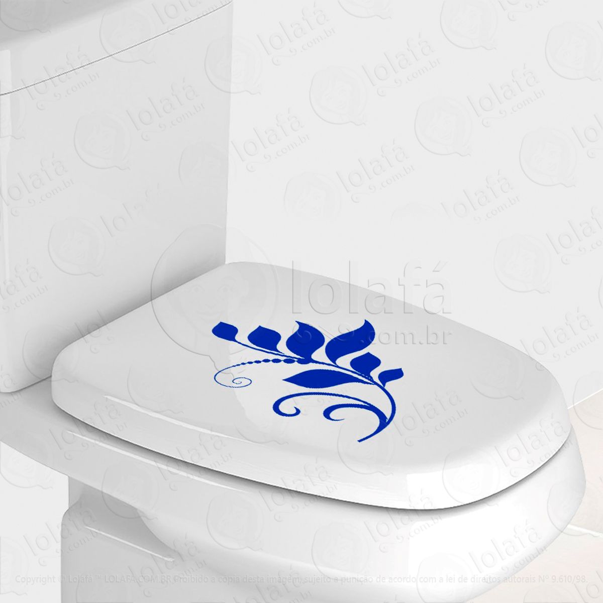Flor Adesivo para Vaso Sanitário e Privada Mod:97