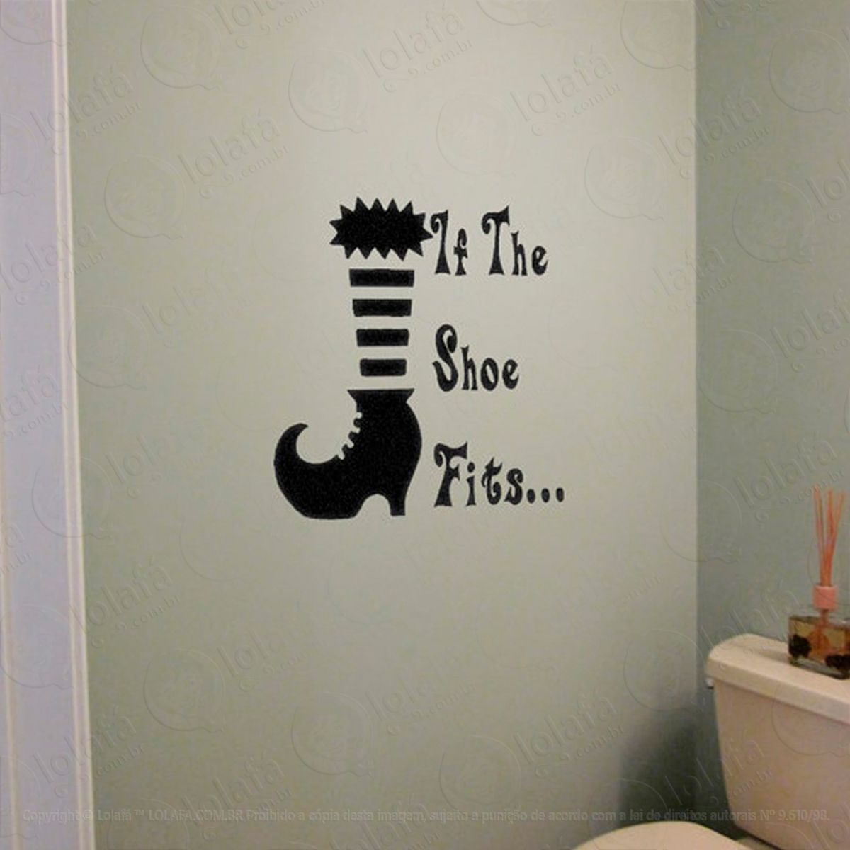 Estilo Bruxa Adesivo de Parede Decorativo para Casa, Sala, Quarto e Vidro Mod:37
