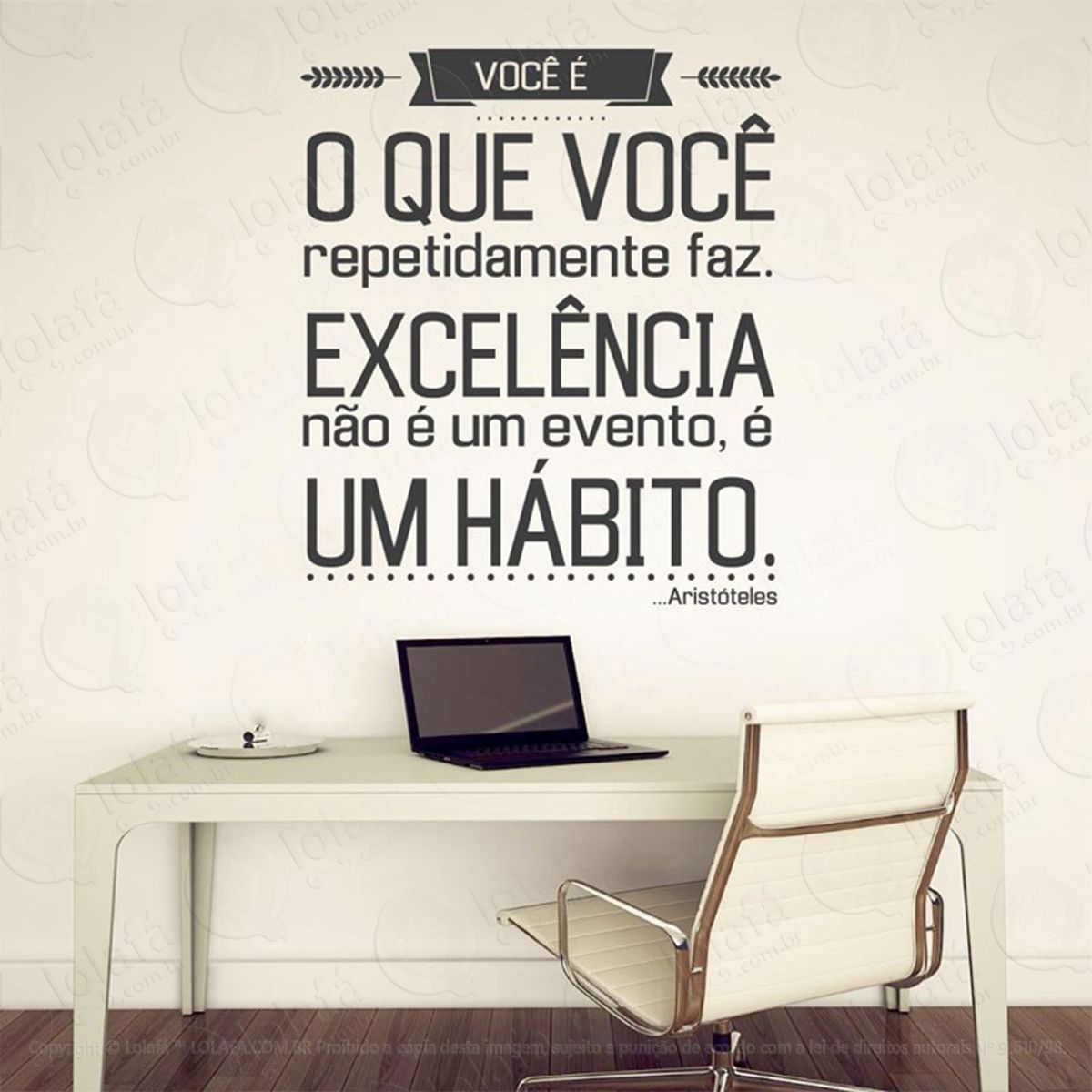 Você É Adesivo de Parede Frase Personalizada para Sala, Quarto, Porta e Vidro Mod:127