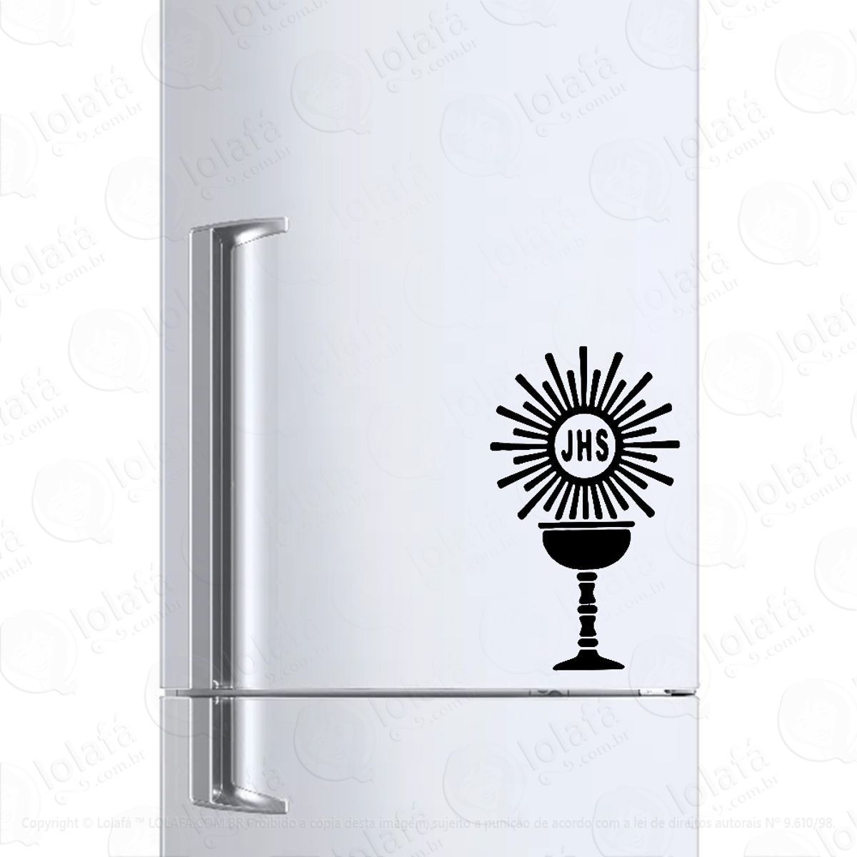 Adesivo Para Geladeira Cálice Ostensório Mod:894