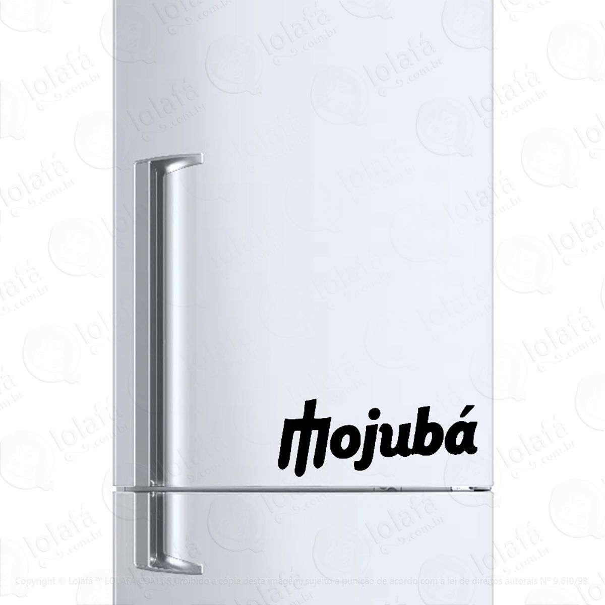 Adesivo Para Geladeira Mojubá Trident Umbanda Mod:1250