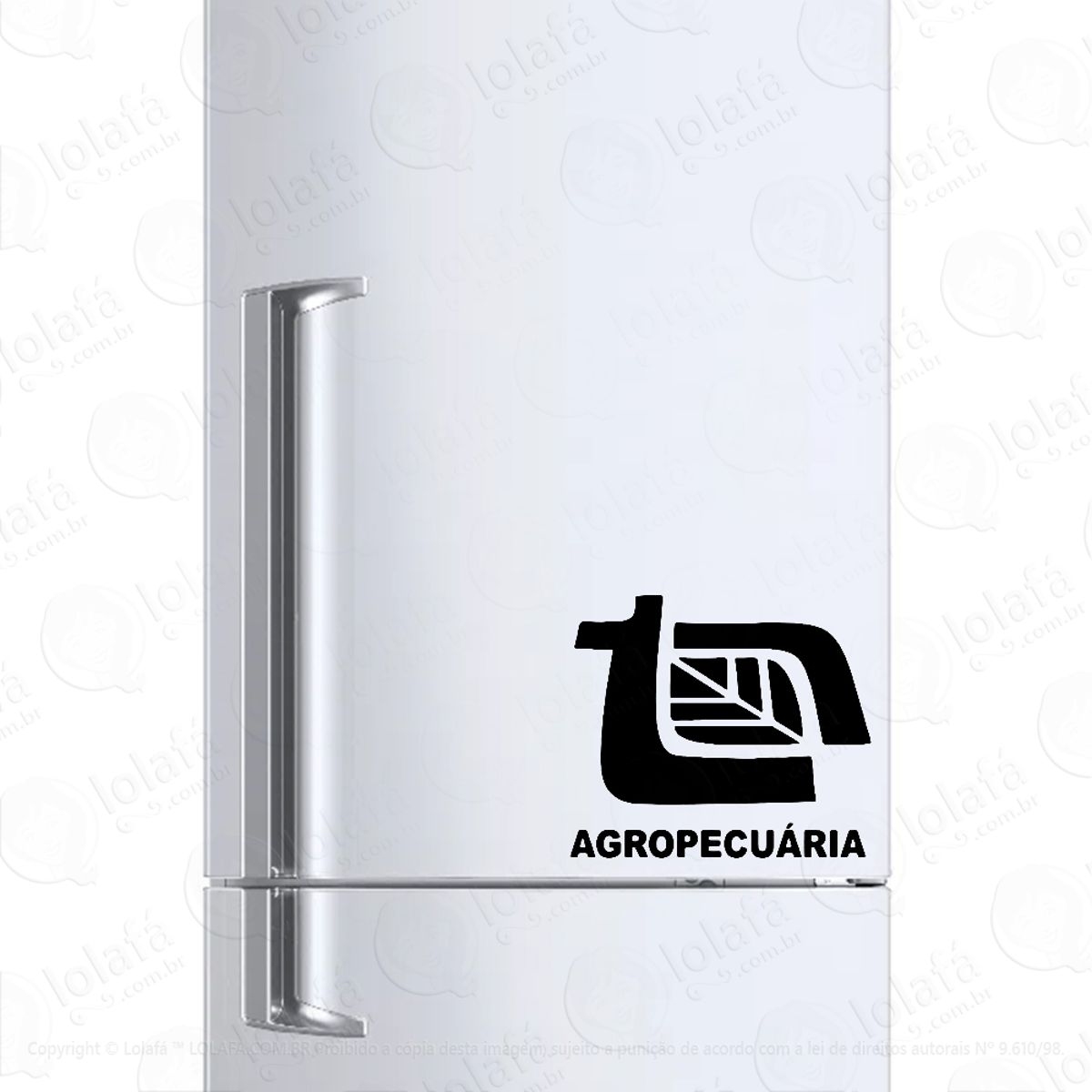 Adesivo Para Geladeira Agropecuária Mod:1260