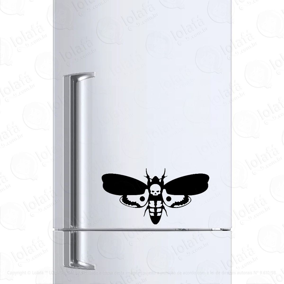 Adesivo Para Geladeira Mariposa Borboleta Mod:1282