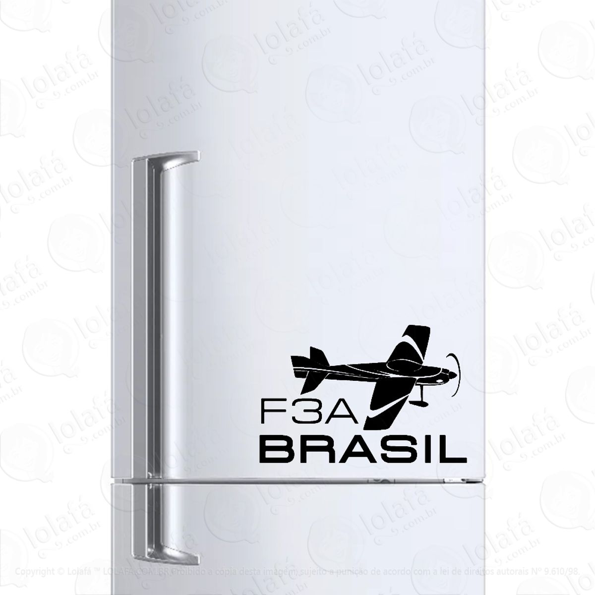 Adesivo Para Geladeira Aeromodelismo F3a Mod:1309