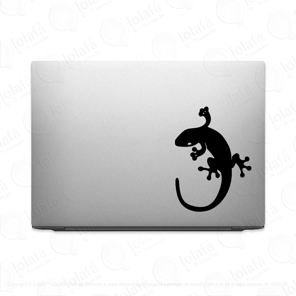 Adesivo Tablet Notebook Pc Salamandra Lagartixa Lagarto Mod:2007