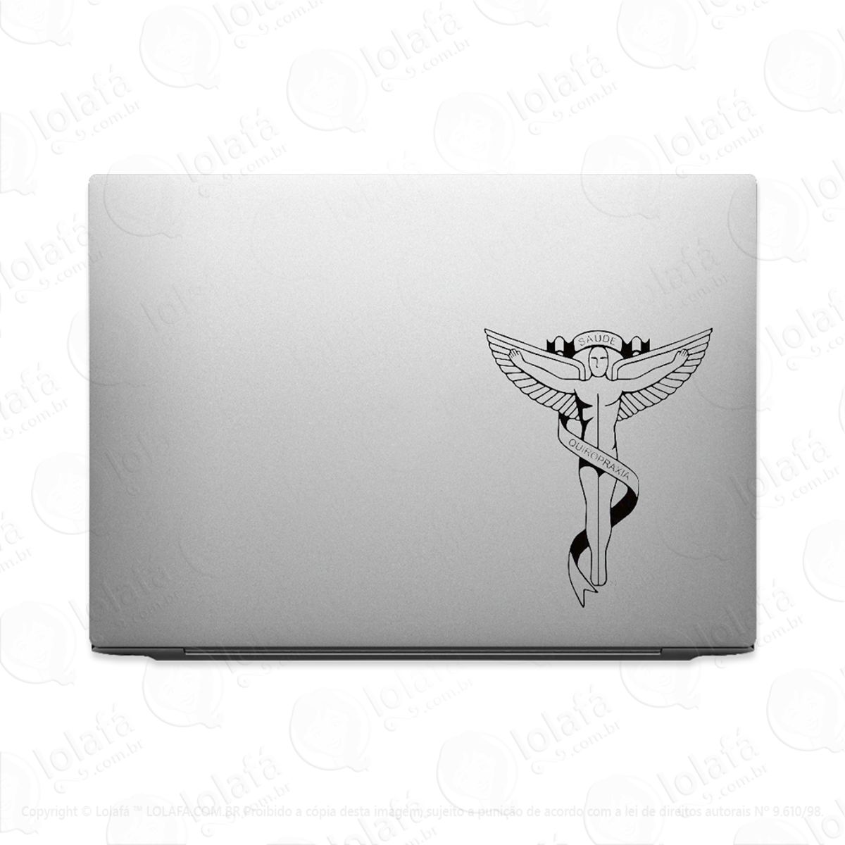 Adesivo Para Notebook Profissão Quiropraxia Mod:2020