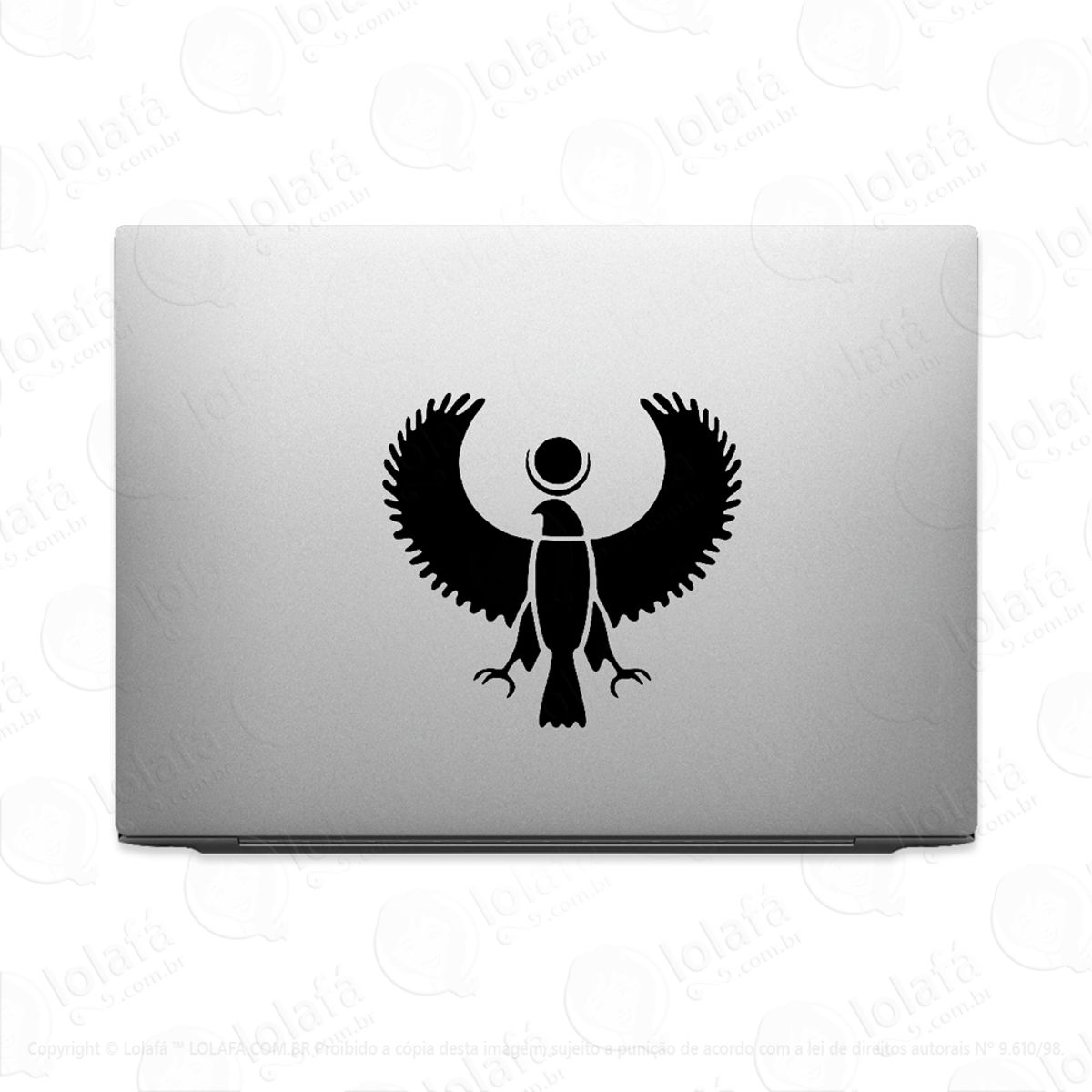 Adesivo Tablet Notebook Pc Águia Egípcia - Deus Rá Mod:2029