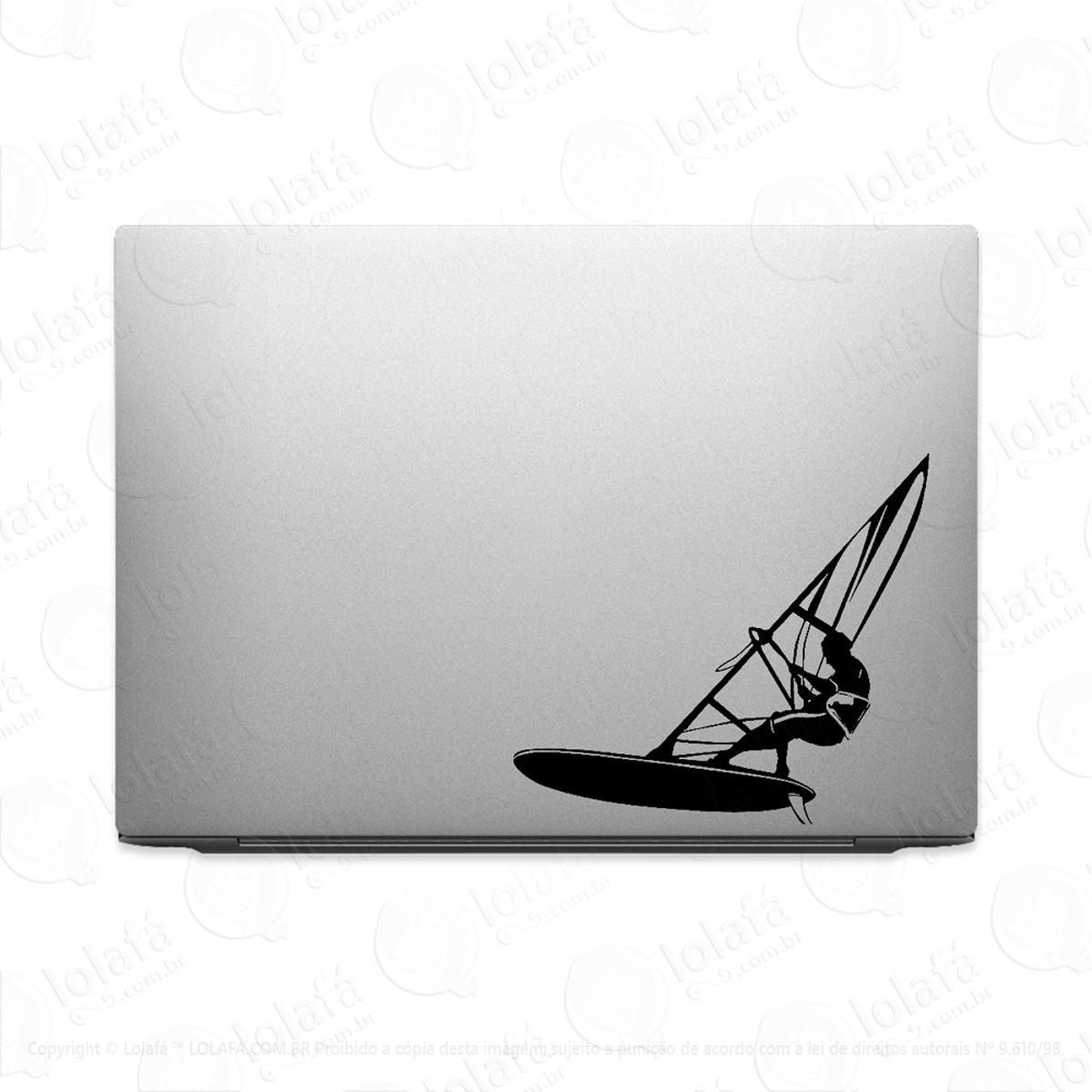 Adesivo Tablet Notebook Pc Windsurf - Prancha A Vela Mod:2074