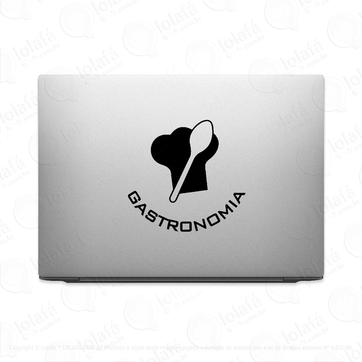 Adesivo De Notebook Curso Gastronomia Mod:2129