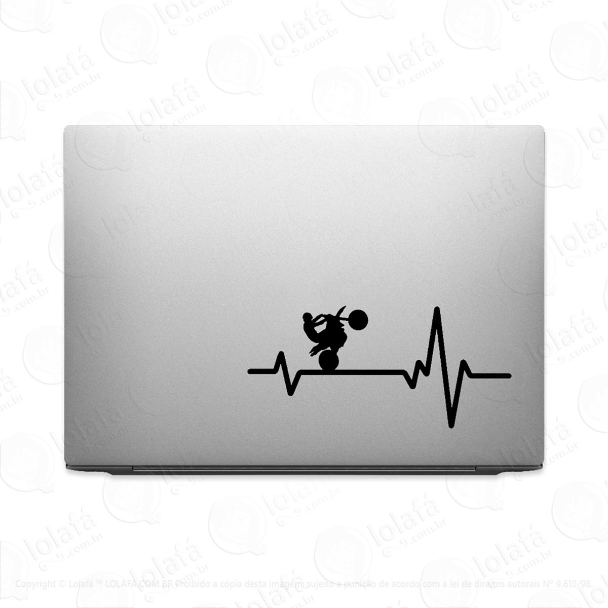 Adesivo Para Notebook Batimentos Cardiaco Grau Manobra Mod:2141