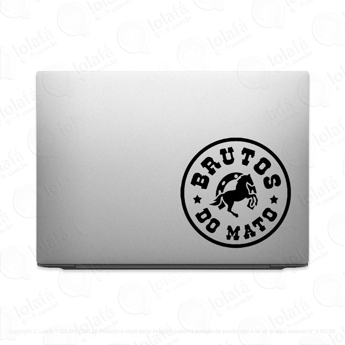 Adesivo Tablet Notebook Pc Cowboy Brutos Do Mato Mod:2142