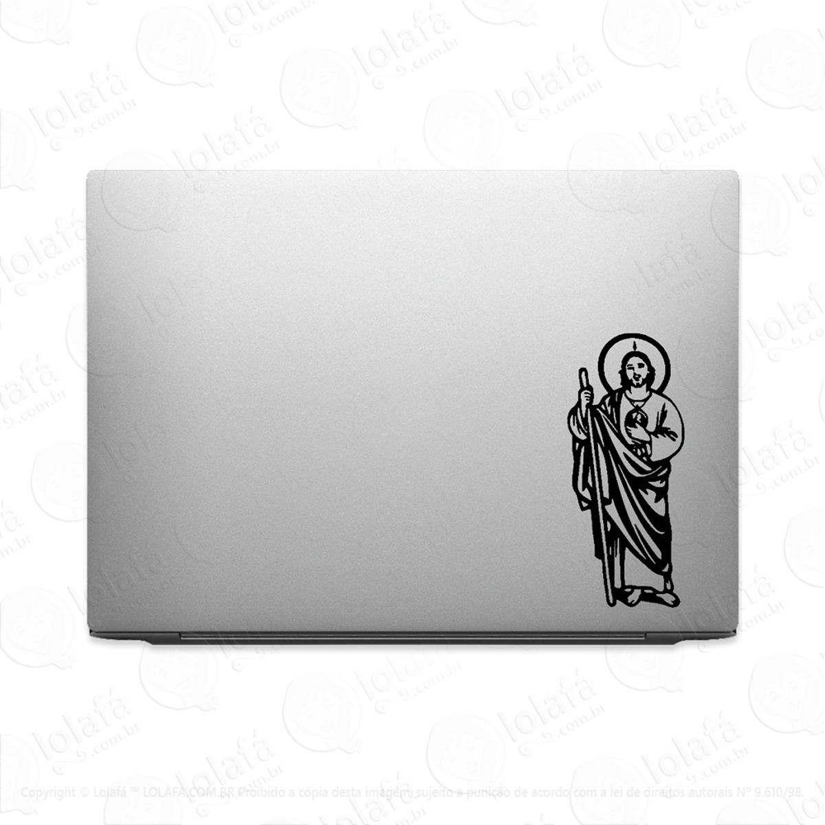 Adesivo Para Notebook São Judas Tadeu Mod:2151