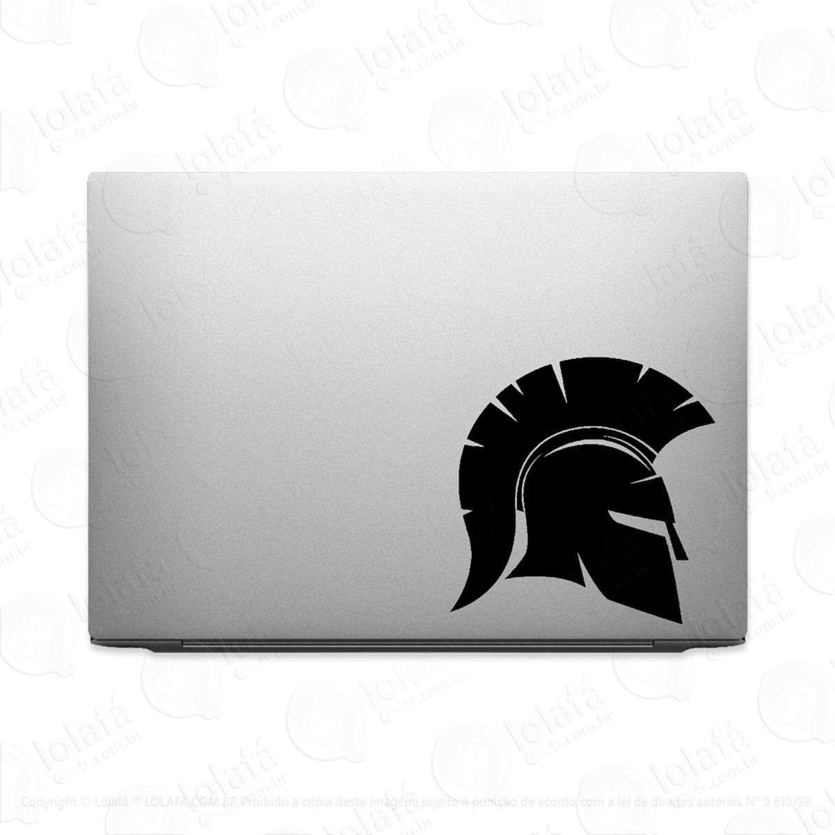 Adesivo Tablet Notebook Pc Elmo Espartano Mod:2191