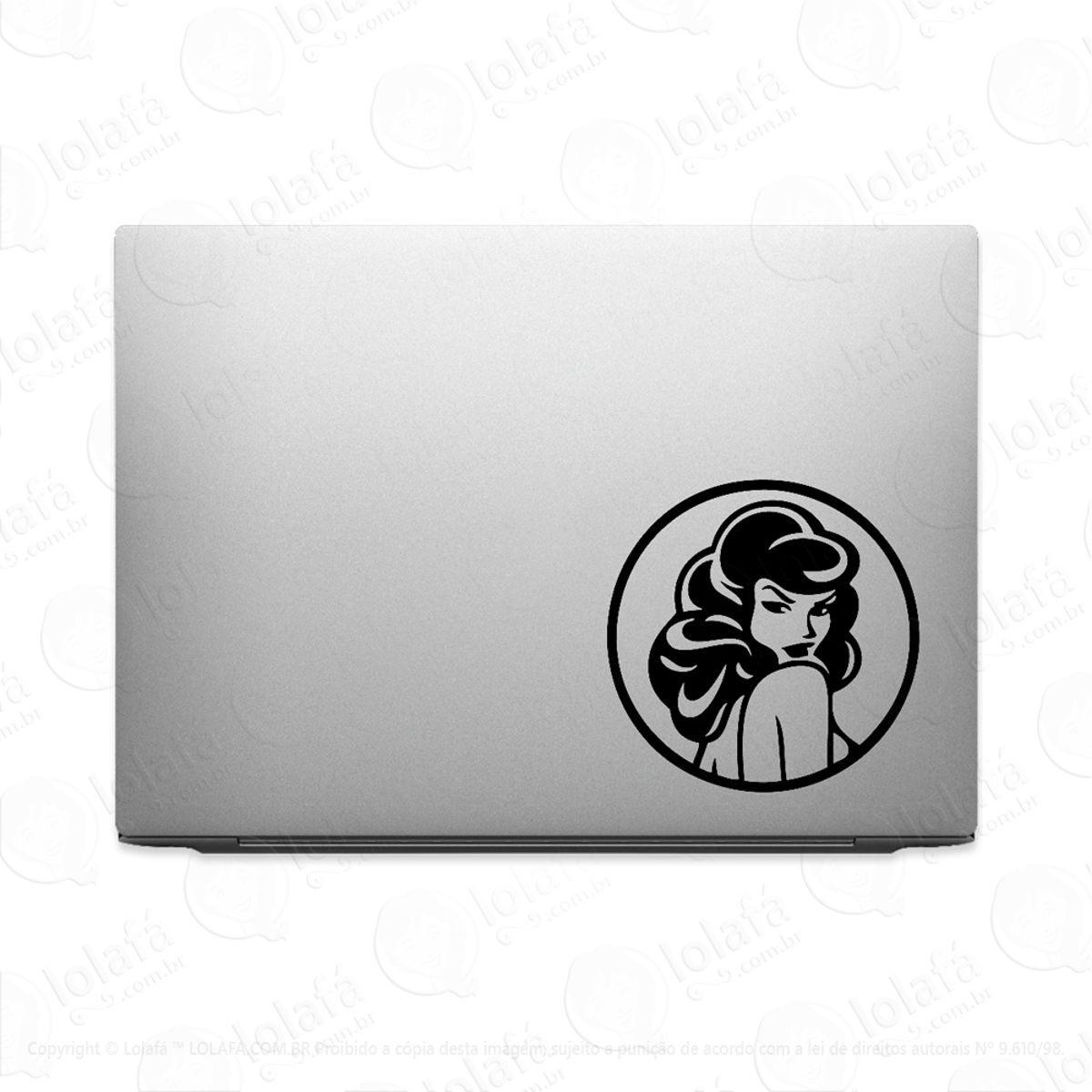 Adesivo Para Notebook Pin-up Girl Mod:2196