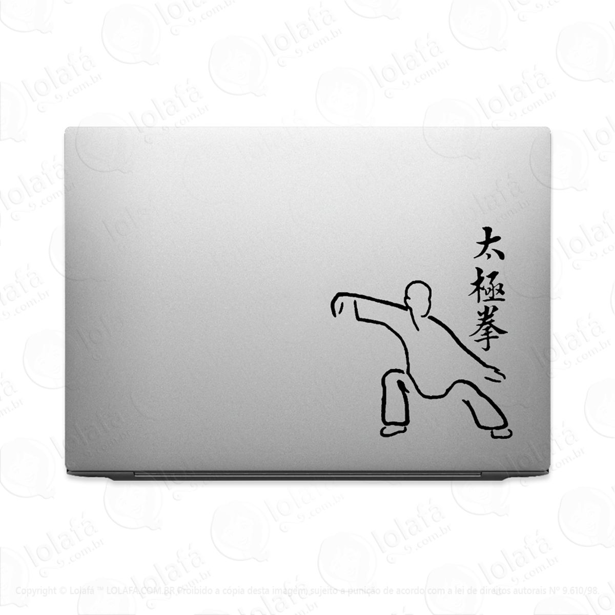 Adesivo Tablet Notebook Pc Tai Chi Chuan Mod:2198