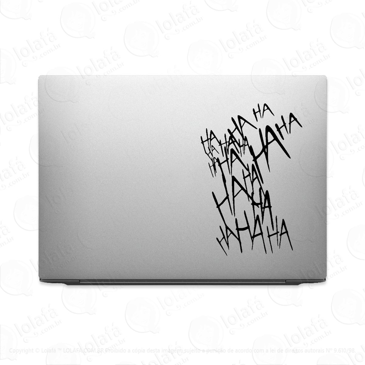 Adesivo Tablet Notebook Pc Ha Ha Ha Hahaha Mod:2204