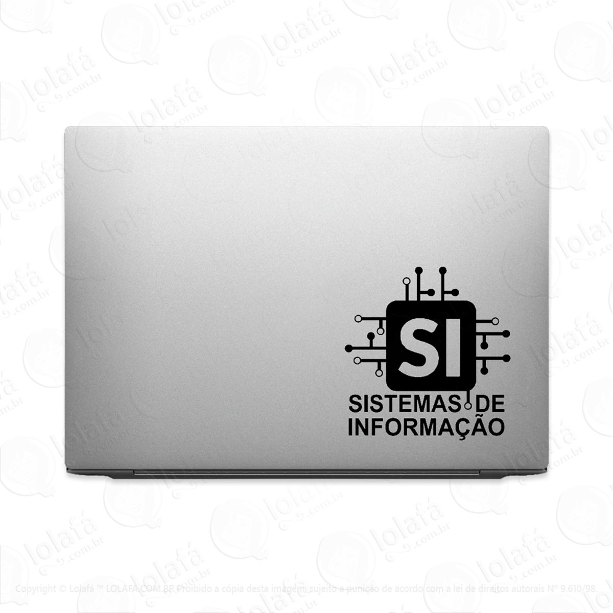 Adesivo Para Notebook Si Sistemas De Informação Mod:2211
