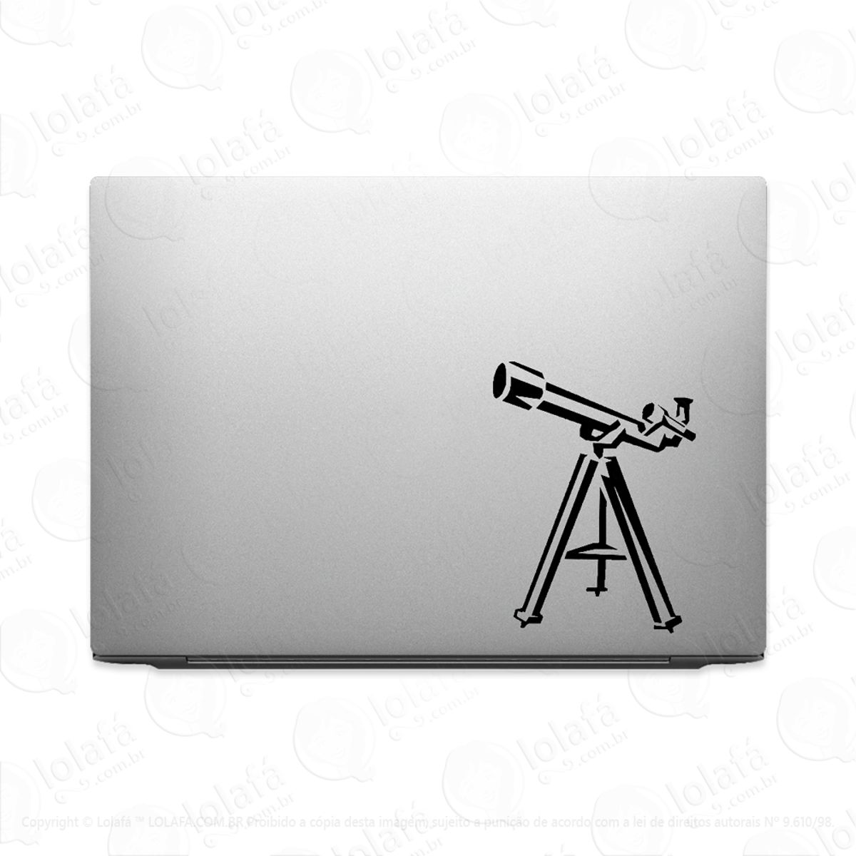 Adesivo Tablet Notebook Pc Luneta De Observação Espacial Mod:2216