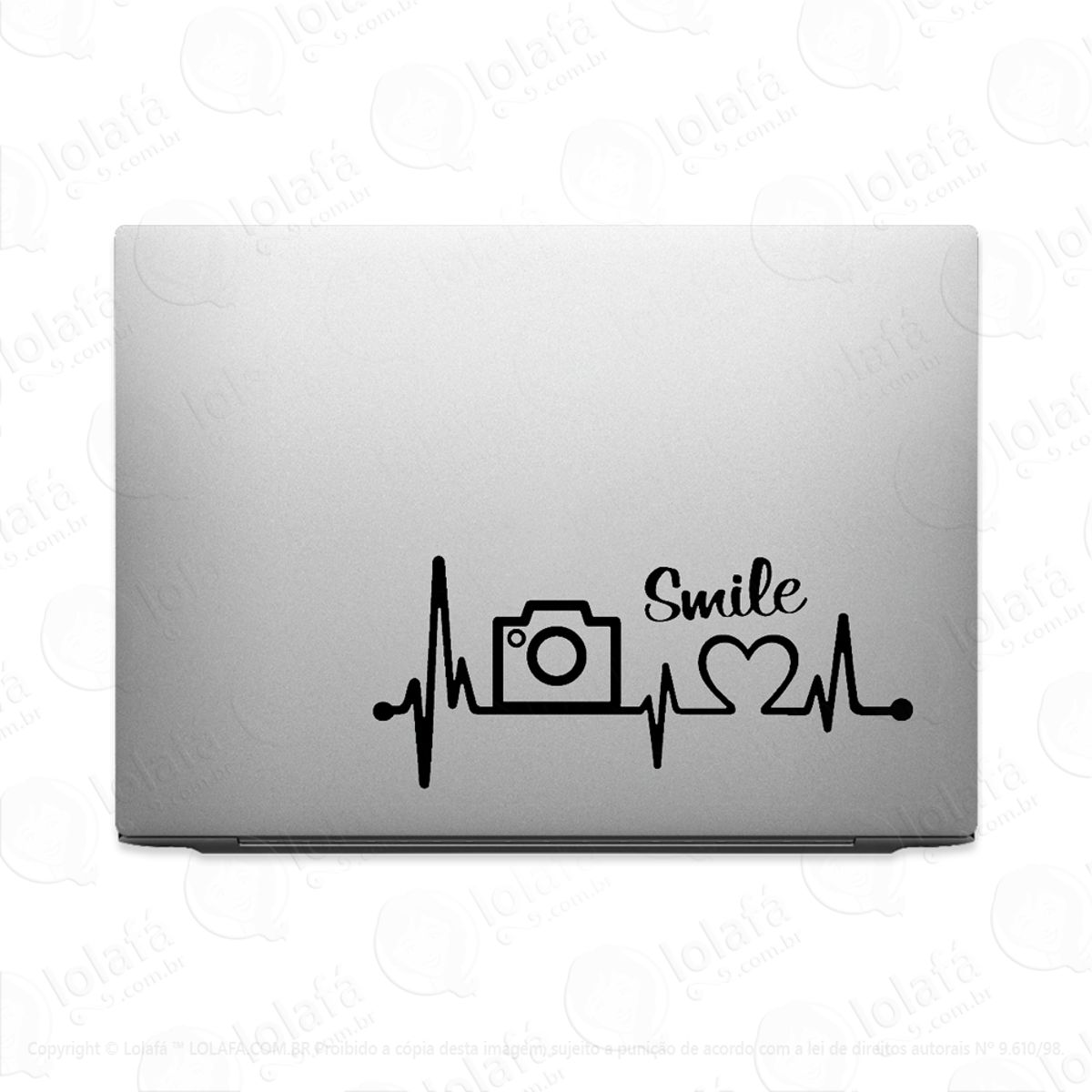 Adesivo Tablet Notebook Pc Fotografia Na Veia Amor Mod:2245