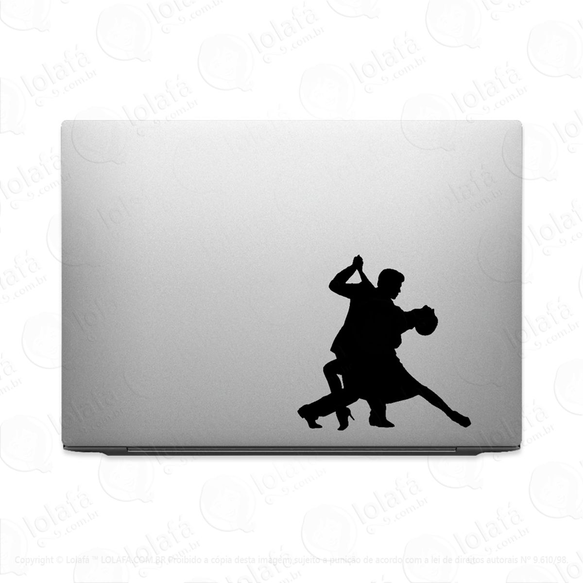 Adesivo Para Notebook Dançarinos Em Dança Do Tango Mod:2254