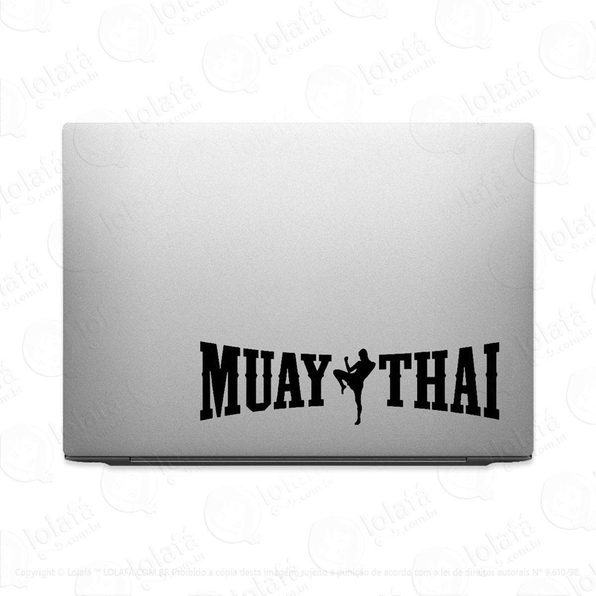 Adesivo Tablet Notebook Pc Muay Thai Mod:2261