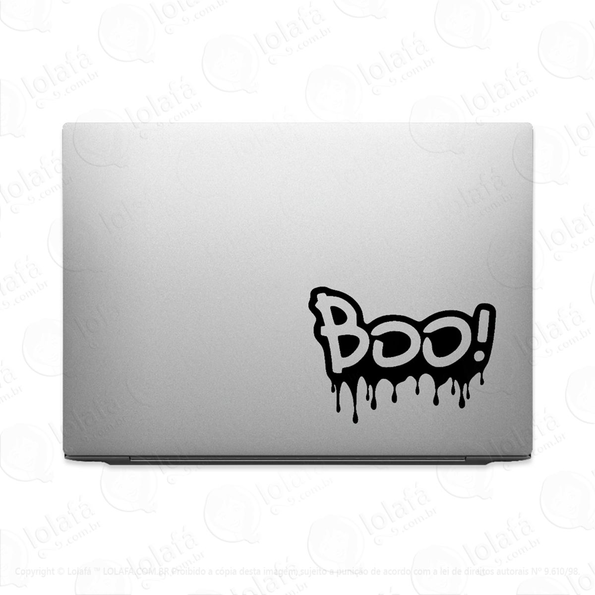 Adesivo Tablet Notebook Pc Boo! Asustador Mod:2277