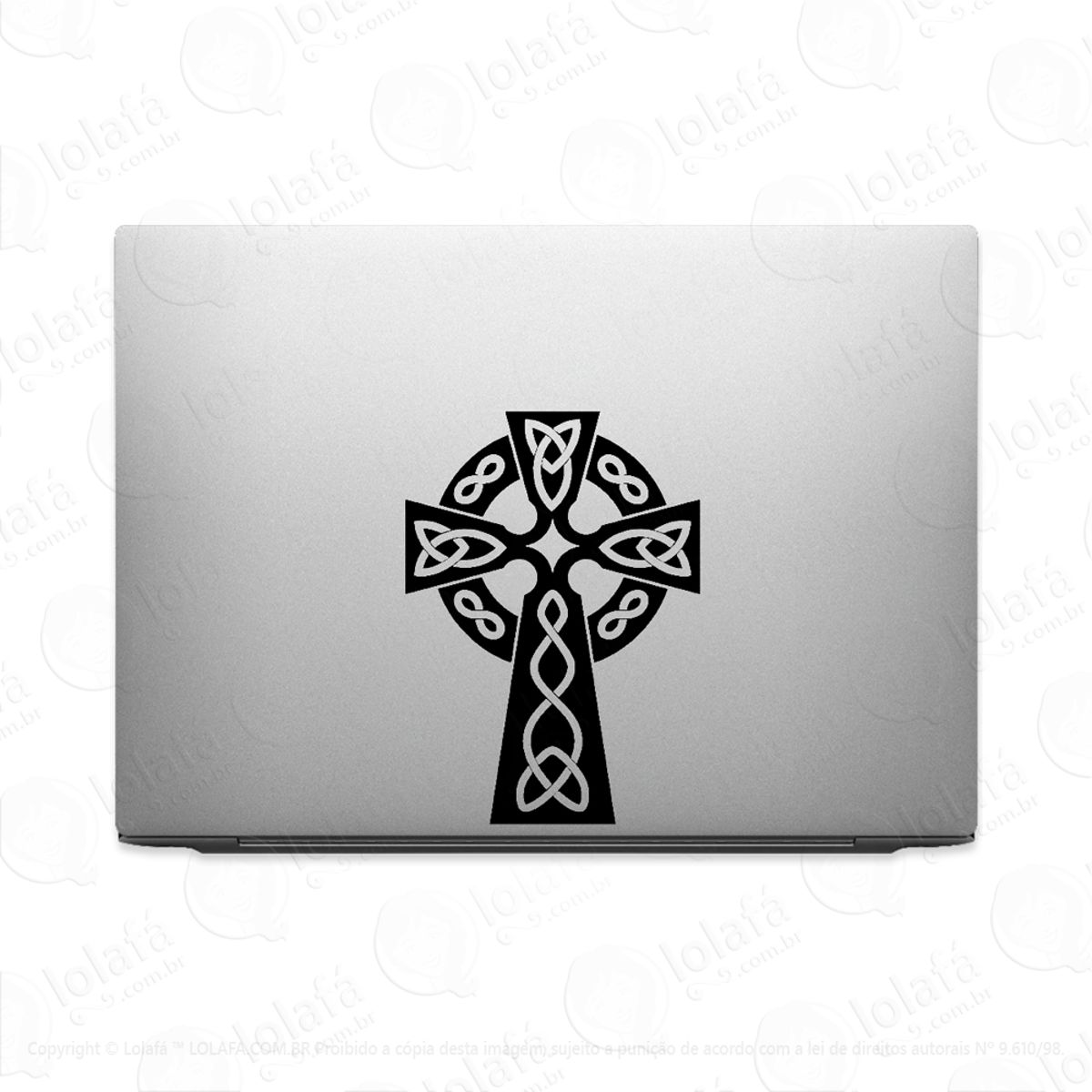 Adesivo Para Notebook Cruz Celta Mod:2281
