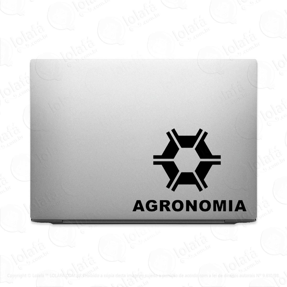 Adesivo Para Notebook Faculdade Agronomia Faeab Mod:2304