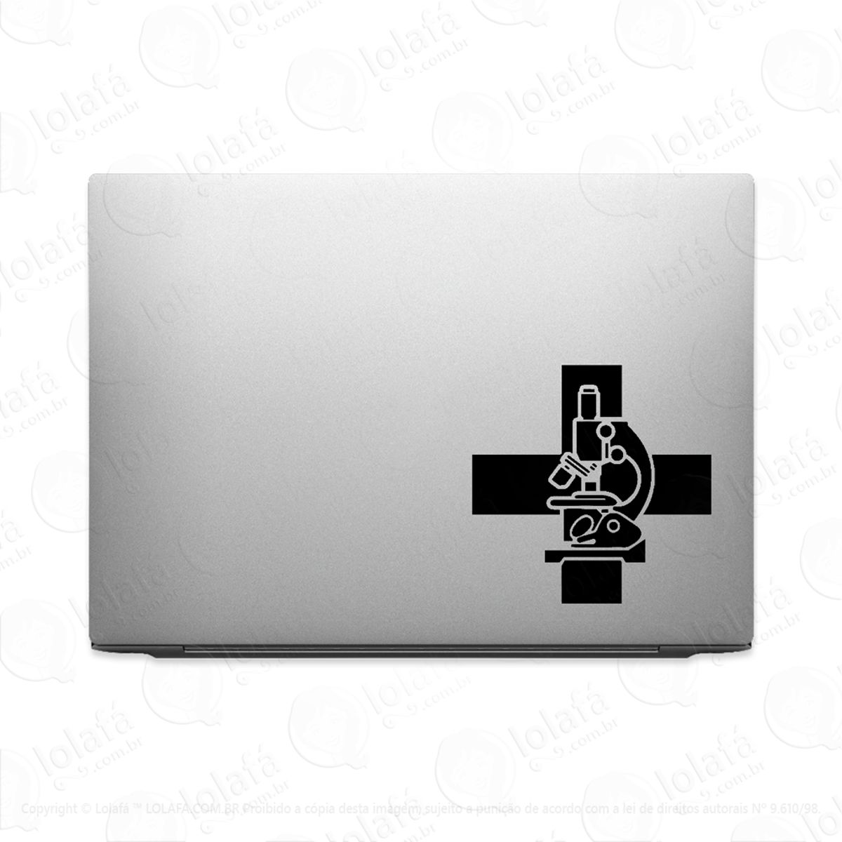 Adesivo Para Notebook Biomedicina Curso Mod:2393