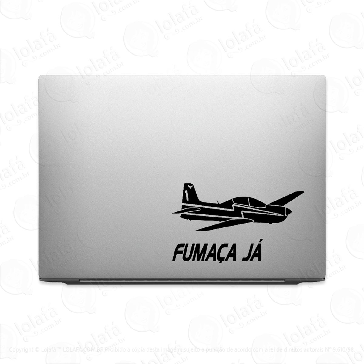Adesivo Para Notebook Esquadrilha Da Fumaça Tucano Fab Mod:2422