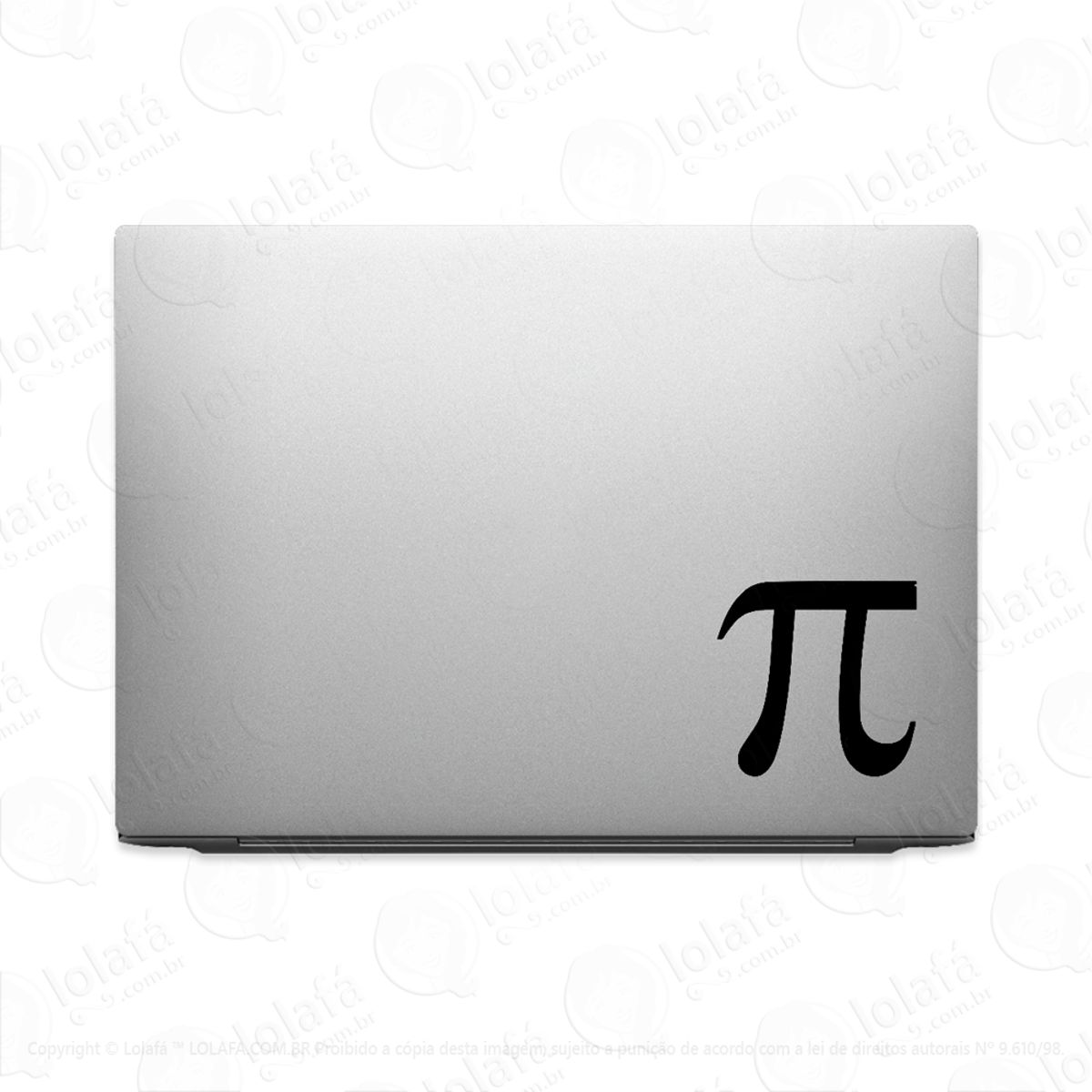 Adesivo Para Notebook Matemática - Número Pi 3,14 Mod:2434
