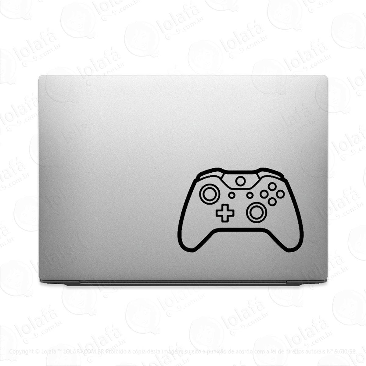 Adesivo Tablet Notebook Pc Controle Joystick Gamer Videogame Mod:2446