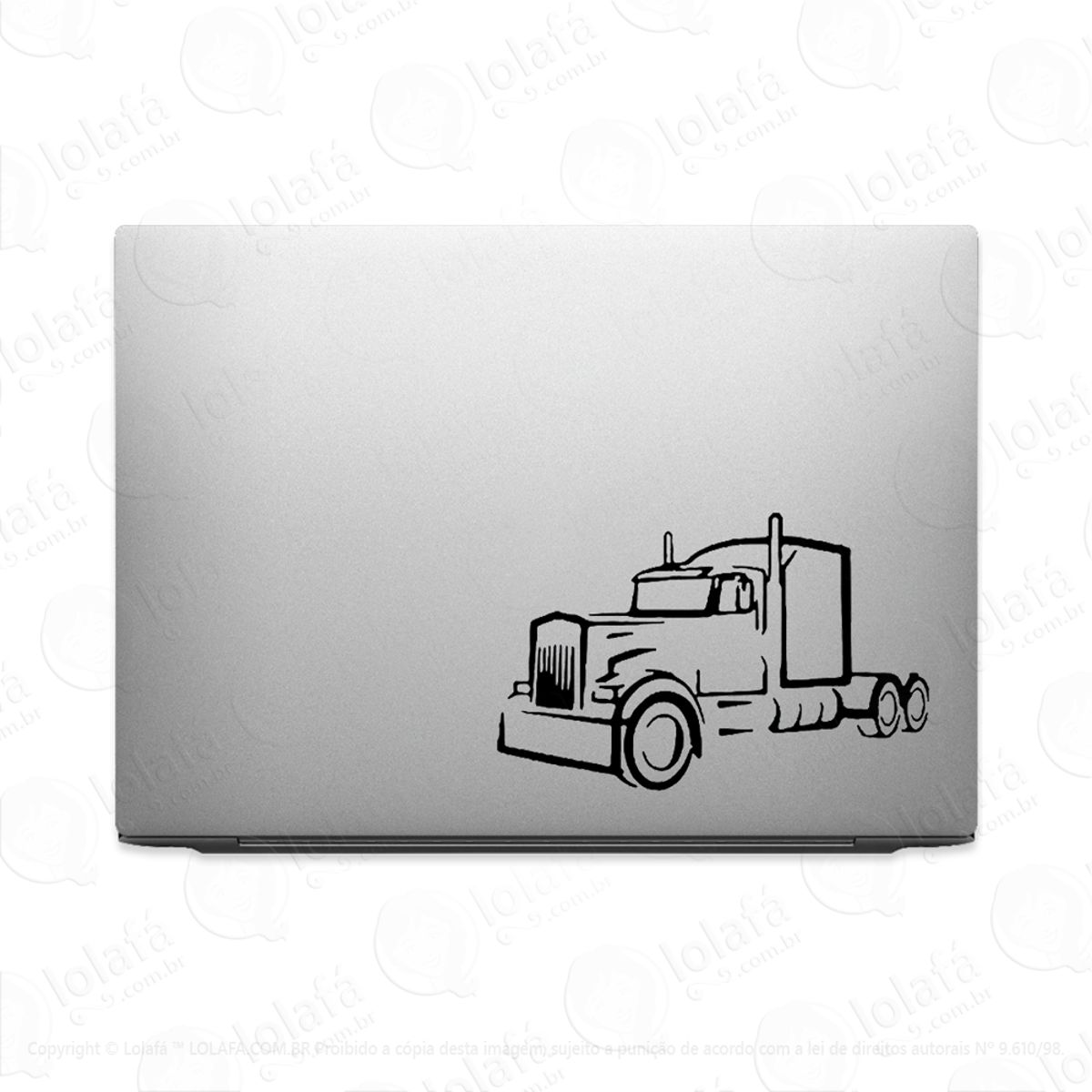 Adesivo Para Notebook Caminhão Veículo Carreta Mod:2450