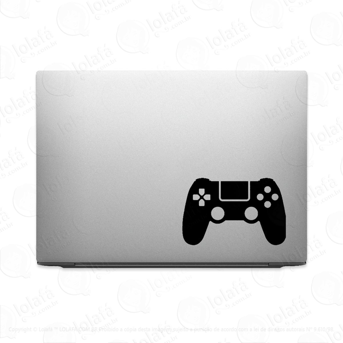 Adesivo Notebook Pc Controle Joystick Gamer Videogame Mod:2480