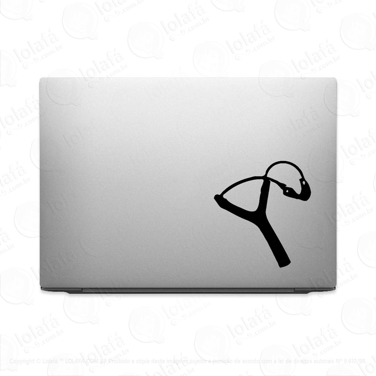 Adesivo Para Notebook Estilingue Mod:2498