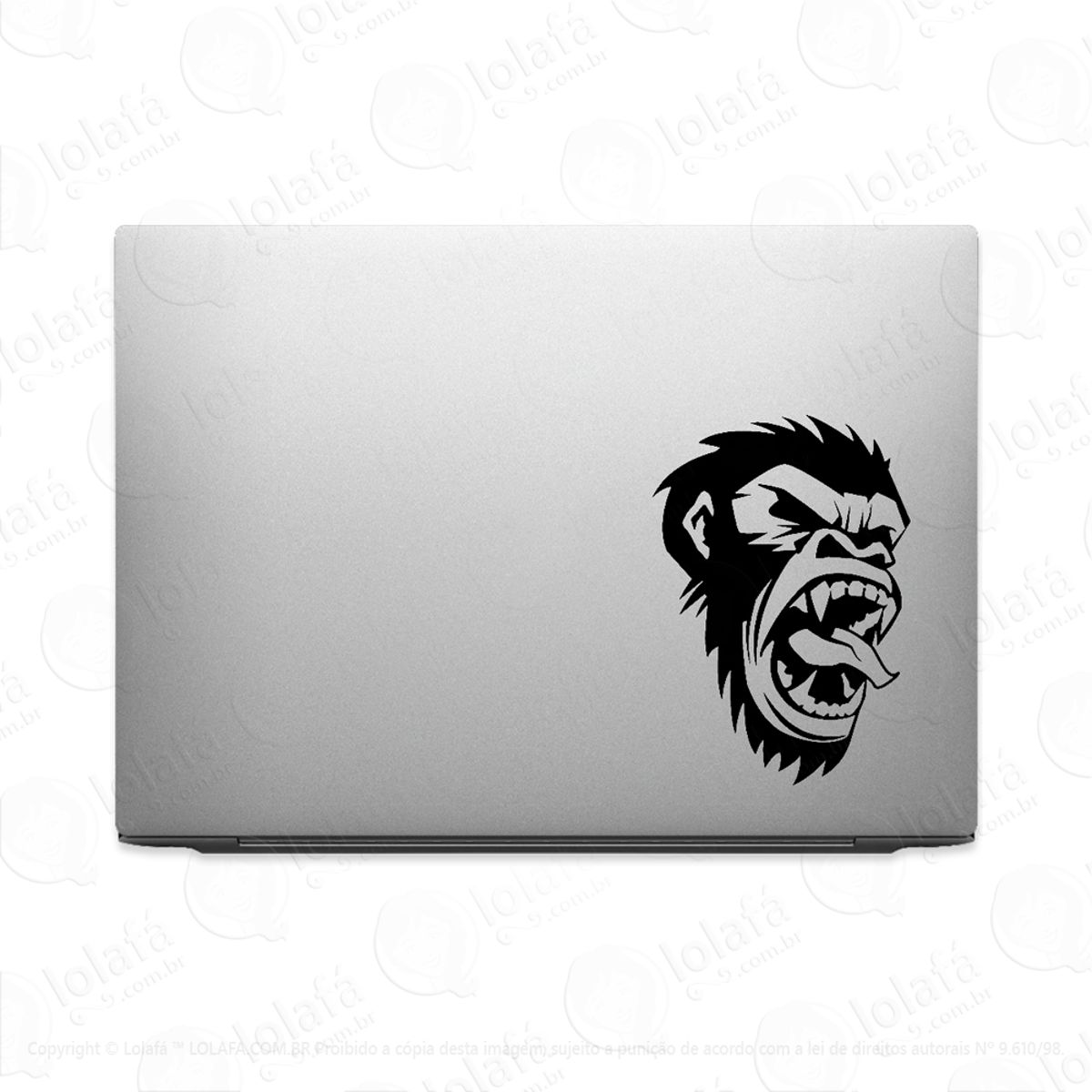 Adesivo Para Notebook Besta Gorila Fera Mod:2500