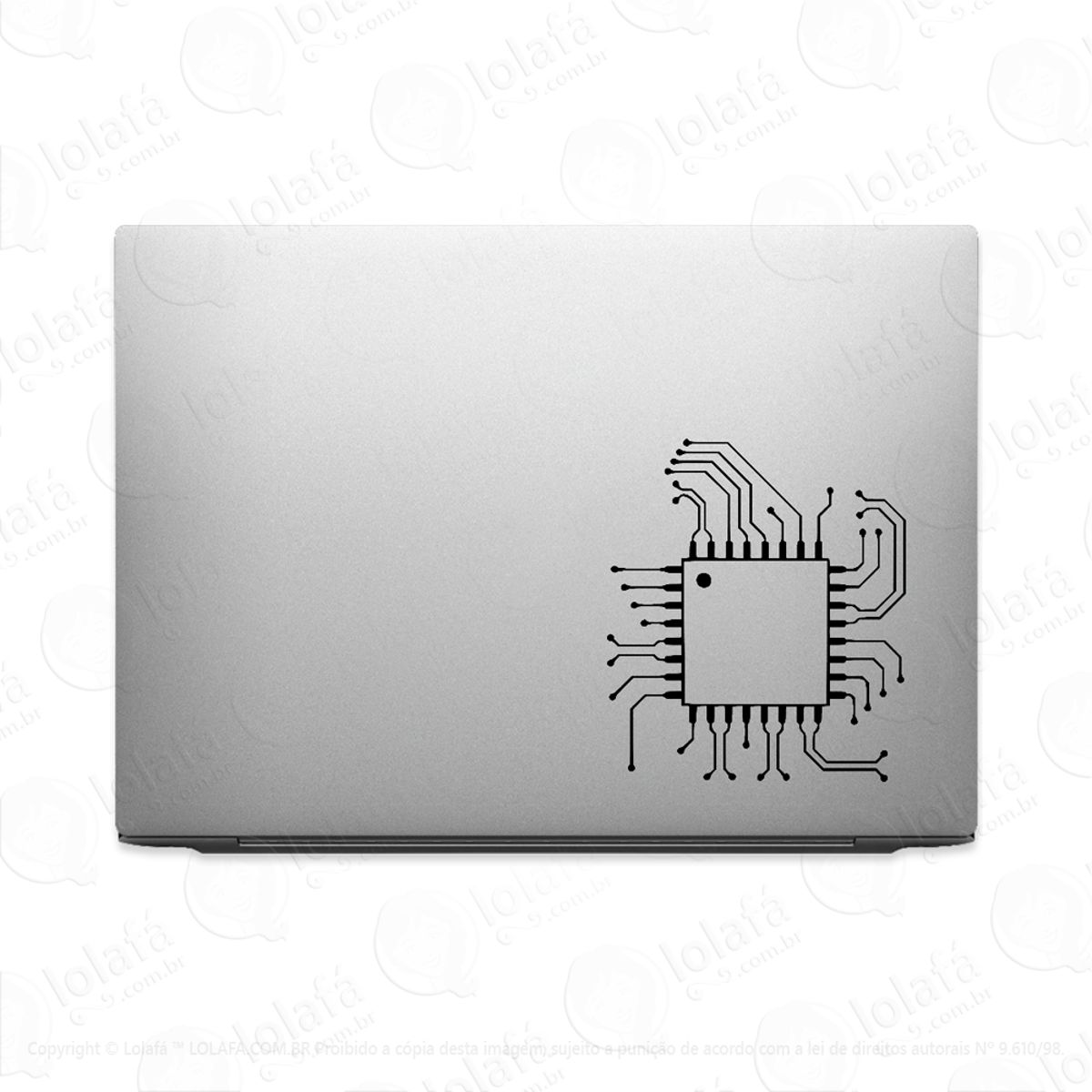 Adesivo Para Notebook Circuito Microcontrolador Mod:2574