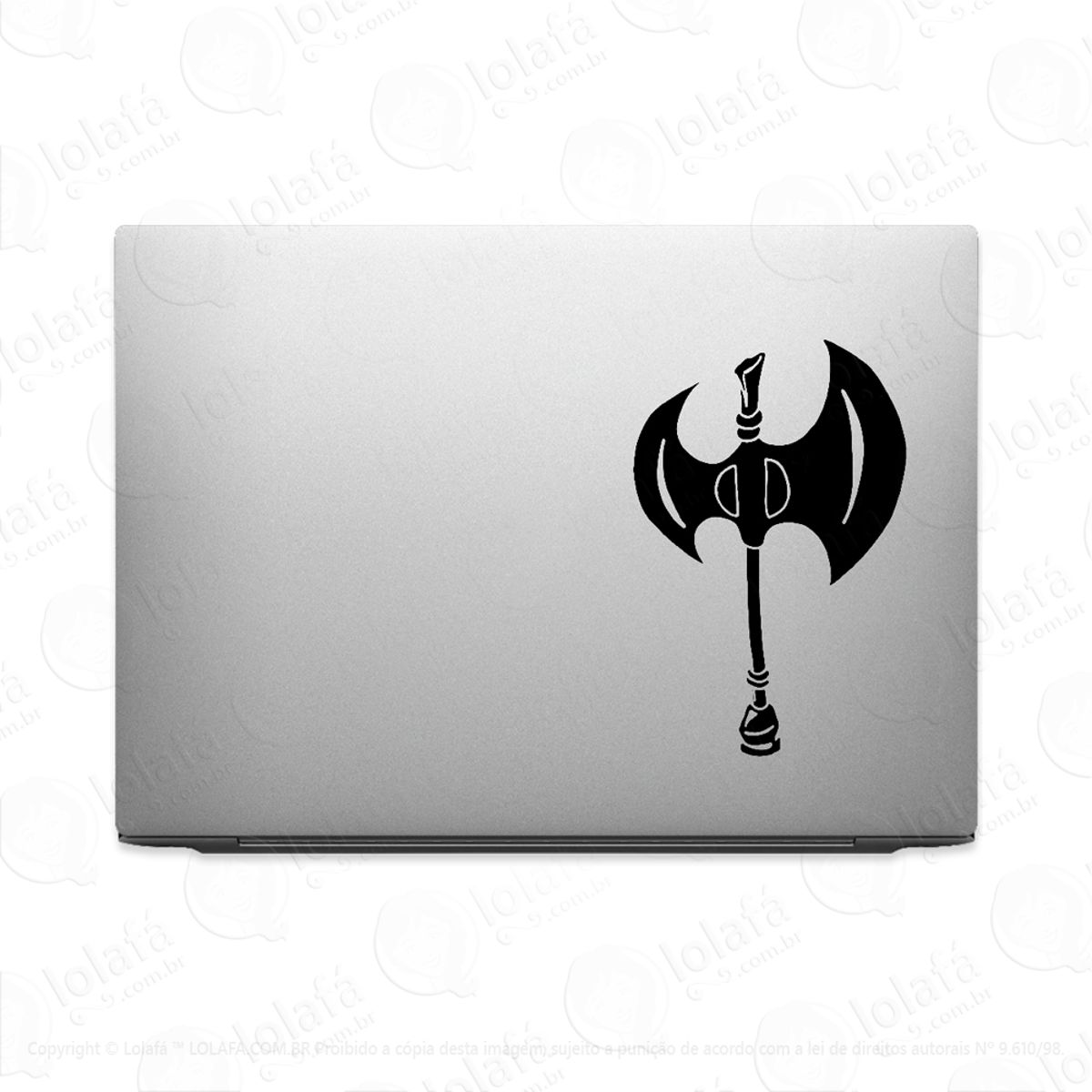 Adesivo Tablet Notebook Pc Xangô Umbanda Candomblé Mod:2601
