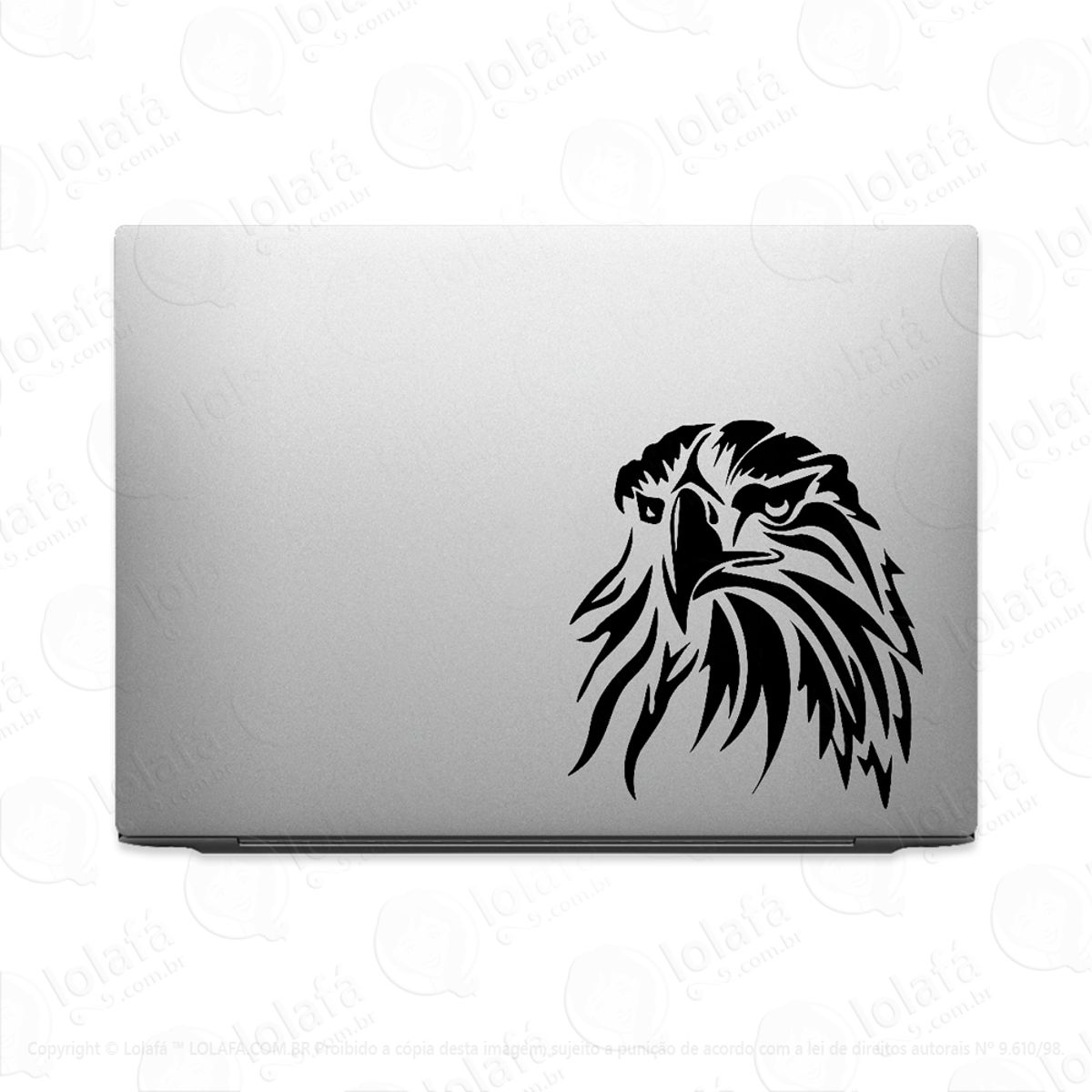 Adesivo Para Notebook Águia Americana Mod:2662